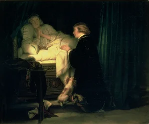 Die Kinder von König Edward IV. von England, 1852